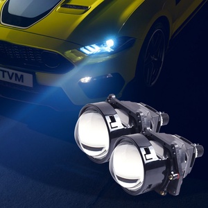 Sanvi <b>S9</b> 3 Inch 12V 54W H4 H7 Bi Projector Lens Car Led Headlights Retrofit Projector Headlight - Product Image 4