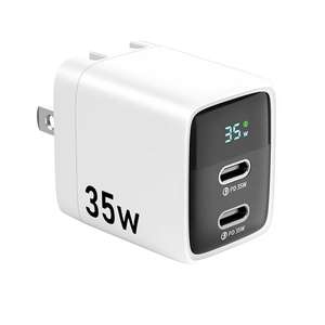 Fabricante de cargadores rápidos PD, cargador GAN multipuerto, adaptador convertidor USB tipo C macho a USB hembra, adaptadores de carga para teléfono. - Product Image 1