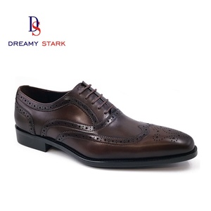 Zapatos Oxford Formales de Vestir para Hombre, Estilo Vintage, de Lujo, Cómodos, Otoñales, con Logotipo Personalizado - Product Image 1