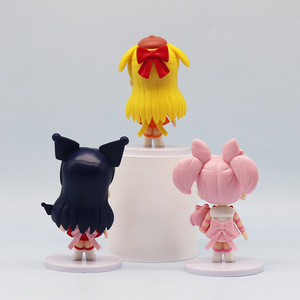 Figurines d'Action en Pvc de Jouet de Décoration de Voiture Sailor Moon <span class=keywords><strong>Anime</strong></span> 6 pcs/set Vente en Gros - Product Image 3