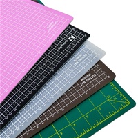 Tapis de découpe A5 antidérapant en PVC 9"x12" à 3 couches auto-réparant pour la couture