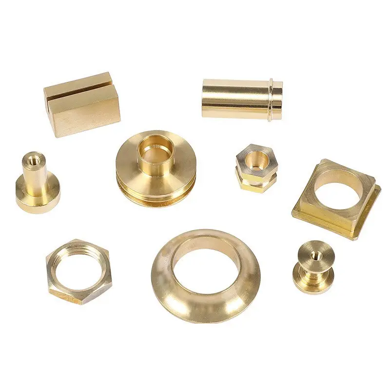 Brass Stainless Steel Aluminum Parts Low Price Cnc Machining Services Turning And Milling Parts For Watch Industry