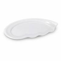Assiette de service incassable en mélamine, compatible lave-vaisselle, légère, empilable, de qualité alimentaire, réutilisable pour l'hôtellerie, la restauration et les services de traiteur