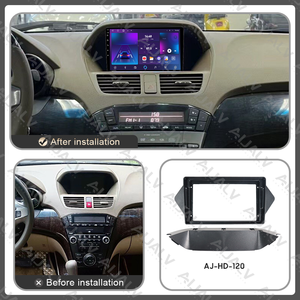 Nouvelle conception d'autoradio avec écran tactile de 9 pouces, lecteur vidéo stéréo pour voiture, cadre pour <span class=keywords><strong>Honda</strong></span> <span class=keywords><strong>Acura</strong></span> MDX 2008-2013 LHD RHD - Product Image 6