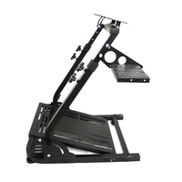 Support de simulateur de course universel pliable tout-en-un pour optimiser l'espace