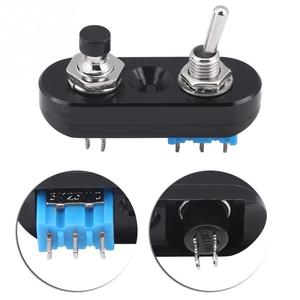 Interrupteurs de moto Mochi SW-21038 à double levier avec bouton pour modification personnalisée du guidon - Product Image 2