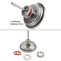 Kit de thermopuits sans soudure pour cloison, 1/2' NPT, thermomètre bimétallique sans soudure de 9 pouces en acier inoxydable, accessoires pour brassage maison