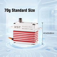 Servo Sin Escobillas de Alto Torque KST_BLS815 de 20 kg, 8.4 V, Actuador de Aleación de Aluminio para Brazos Robóticos Industriales y Automatización de Trabajo Pesado