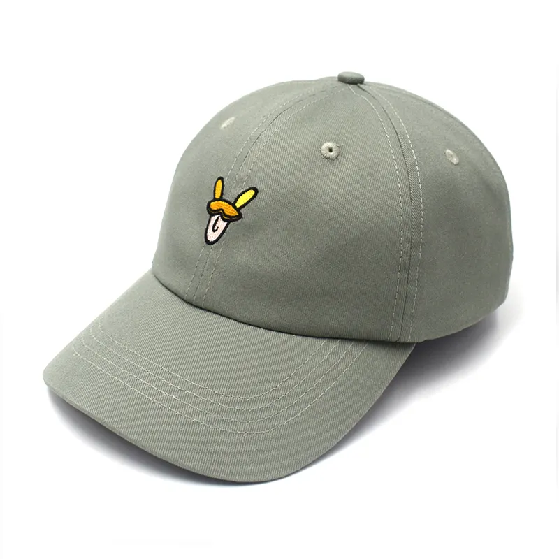 Chapéus ajustáveis do papai do bordado do logotipo personalizado do gorros