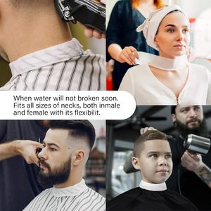 Factory Direct Sale Colorful Medium Brand Multicolor Disposable Eco-Friendly Professional Salon Tool Elastic Neck Ruffles <b>Paper</b> - Product Image 5