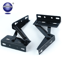 Mécanismes de hauteur de table de meuble réglables métal de dureté soulever le mécanisme de compartiment caché de table basse extensible