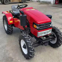 Tracteur agricole miniature certifié CE à 4 roues, 12HP, 18HP, 25HP, 35HP, tracteur agricole à conduire avec accessoires complets pour les États-Unis et l'Europe