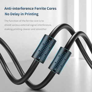 Cáp <span class=keywords><strong>USB</strong></span> máy in tốc độ cao Jasoz 0.5m 1m 1.5m 2m 3m 5m 480mb/s Cáp <span class=keywords><strong>USB</strong></span> máy in A-b - Product Image 5