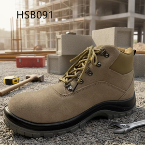 LXG, <span class=keywords><strong>Chaussures</strong></span> <span class=keywords><strong>de</strong></span> sécurité marron avec embout et semelle anti-perforation en acier, pour chantiers <span class=keywords><strong>de</strong></span> construction, tige anti-perforation, bottes <span class=keywords><strong>de</strong></span> travail HSB091 - Product Image 1