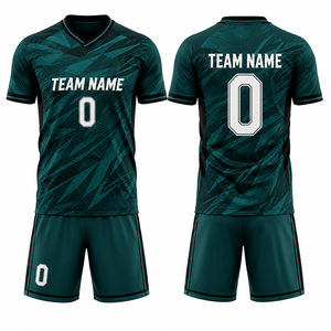 Derniers maillots de football unisexes, fabrication sur mesure, couleurs personnalisées, logos, étiquettes, emballage, uniformes d'équipe haut de gamme, toutes saisons, athlétique - Product Image 4