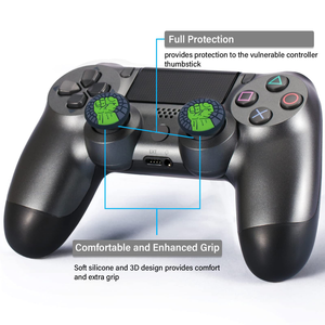 Venta al por mayor de fábrica: Nuevas fundas de silicona personalizadas para palancas de mando (Thumbstick) de PS5 / PS4 / X-360 / XSS / XSX - Product Image 3