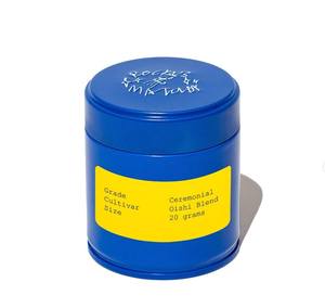 Barattolo di Latta Personalizzato per Caffè, Rotondo, in Metallo, per Alimenti, Riciclabile, 50g 100g 150g, per Matcha e Chicchi di Caffè - Product Image 6