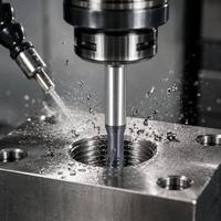 Fresa de Roscar de Carburo Sólido con Recubrimiento de AlTiN, de un Solo Filo y Extendida, HRC45 para Centro de Mecanizado CNC OEM/ODM