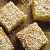 La ligne de production de gâteaux/biscuits entièrement automatique utilise une machine d'arrosage de sésame et de noix d'arrosage de sucre et de sel