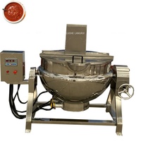 Marmite de cuisson en acier inoxydable S304 pour caramel, machine à faire fondre le sucre, machine à concentrer le sirop