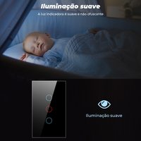 Interrupteur tactile 110V 220V US sans fil neutre, panneau en verre, commande murale intelligente électrique marche/arrêt, lampe LED