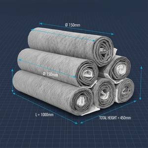 แผ่นรองซับฉี่สัตว์เลี้ยง แผ่นรองฉี่สุนัข แผ่นรองฉี่ลูกสุนัข แผ่นรองฉี่สุนัขผสมถ่าน สำหรับสุนัข แผ่นรองฉี่สุนัขสีดำ แผ่นรองฉี่ฝึกสุนัขพร้อมกาว - Product Image 2