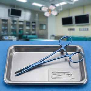 Porte-aiguille chirurgical, pince hémostatique, forceps manuel certifié CE à prix raisonnable - Product Image 3