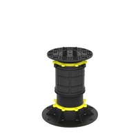 Piedestal en plastique polyvalent et réglable pour les projets de terrasses et de pavés