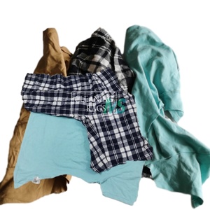 100% recycled Cotton Rags Prices Textile Waste Industrial Cleaning <b>Cloth</b> colored knit Hosiery Cutting Clips Marine Wiping Rags - Product Image 6