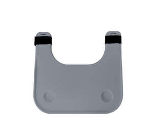 Fauteuil roulant manuel réglable et pliable pour la maison médicale avec table à manger - Product Image 3