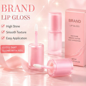 Gloss à lèvres liquide longue tenue naturel 2,5 ml, effet peinture caoutchoutée, pour maquillage quotidien, logo personnalisé - Product Image 3