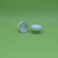Bocaux vides en plastique PET de 20ml 25ml 30ml avec couvercles