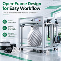 Imprimante 3D professionnelle de 1 mètre de volume d'impression, imprimante FDM pour les pièces de grande taille et les modèles d'ingénierie fonctionnelle