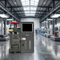 Máquina de Ensayo de Compresión Digital Avanzada de 200 Toneladas con Sensor de Alta Precisión del 1% y 1 Año de Garantía