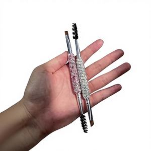 Brocha de Maquillaje Profesional para Cejas de Doble Punta con Mango de Plástico, Pelo Sintético, Venta al por Mayor - Product Image 1