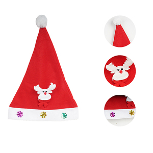 Jintai factory In-stock 2022 trend product fashion design decorazione natalizia cappello leggero a led per adulto - Product Image 4