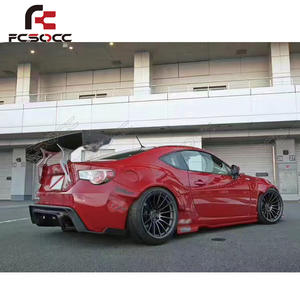 ชุดแต่งตัวถังรถยนต์ไฟเบอร์กลาส สำหรับ Toyota GT86/Subaru <span class=keywords><strong>BRZ</strong></span> ปี 2012-2016 สไตล์ <span class=keywords><strong>Rocket</strong></span> <span class=keywords><strong>Bunny</strong></span> อุปกรณ์ตกแต่งภายนอกรถยนต์ - Product Image 4