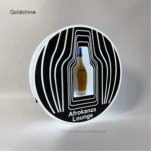 Portabottiglie LED in acrilico ricaricabili personalizzate portabottiglie con Champagne luminoso servizio glorificatore per Lounge di <span class=keywords><strong>Capodanno</strong></span> - Product Image 3