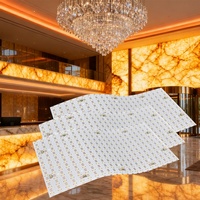 Panneau LED flexible et réglable avec rétroéclairage PCB + feuille de cuivre, éclairage de comptoir mince pour armoire, DC24V 40W, haute luminosité