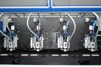 Machine de perçage de trous à 4 axes de haute précision avec moteur linéaire pour cartes de circuits imprimés FR1/FR4/CEM1/à noyau métallique