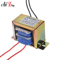 Transformateurs d'alimentation pour interphone vidéo, vente en gros directe usine ; Transformateur monophasé à double enroulement 66*36, entrée 110V, 0,1kW