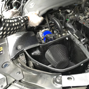 ชุดกรองอากาศเย็น Eddystar คาร์บอนน้ำหนักเบา พร้อมแผ่นกันความร้อน สำหรับรถยนต์ Mazda CX-5 <span class=keywords><strong>KE</strong></span> KF ปี 2013-2019 เครื่องยนต์ 2.0/2.5 Skyactiv-G ชุดอัพเกรดสำหรับการแข่งขัน - Product Image 5