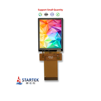 2.2 pouces 240x320 haute luminosité 1000nits Module LCD à écran tactile avec interface MCU Écran résistif de petite taille