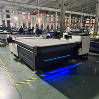 YOUHAO Nueva Máquina Plotter de Corte Automática de Lienzo Estirado con Servomotor de Cama Plana para Hoteles, Tamaño de Trabajo 1600x2500mm, 220V/380V