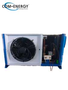 Конденсационный блок Com-Energy Type B для наружной установки с спиральным компрессором, энергосберегающий, на хладагенте R410A, с насосом и двигателем, для низких и средних температур - Product Image 4