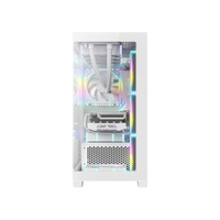 AntarcChill Factory Price Glass PC Case Tower Esports Atmosphere RGB MATX Gaming Computer Cases & Towers Desk Case Casing for PC