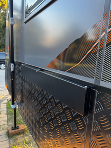 Tendedero Retráctil de 32 Pies y 80 CM para Uso en Exteriores en Autocaravanas, Tendedero Oculto para Secar Ropa en Autocaravanas, Línea de Lavandería para Viajes y Campamentos - Product Image 3