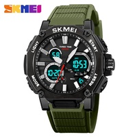 SKMEI Hersteller Neuerscheinung 2219 Hochwertige G-Style Uhr Herren Outdoor-Sport Dual-Display Analog Quarz Digital Datumsanzeige Uhr