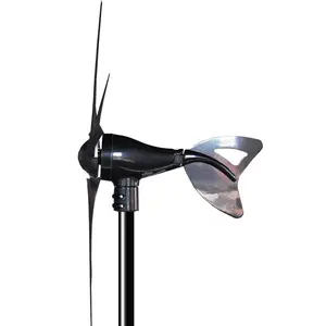 Generador de viento de 400W, turbina de viento de doble voltaje de 12V y 24V