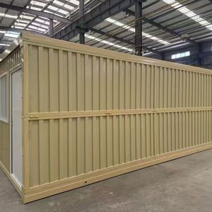 โครงสร้างแผงแซนวิชเหล็ก20FT <span class=keywords><strong>หลังคา</strong></span>แบบขยายได้ตู้คอนเทนเนอร์สำเร็จรูป40ft ดีไซน์ยุโรป - Product Image 4